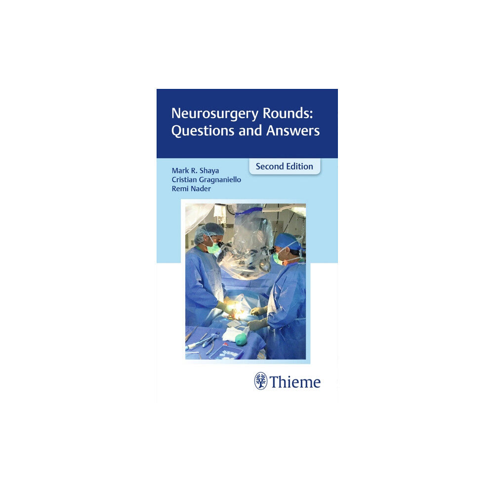 Thieme Medical Publishers Inc Neurosurgery Rounds: Questions and Answers (häftad, eng)