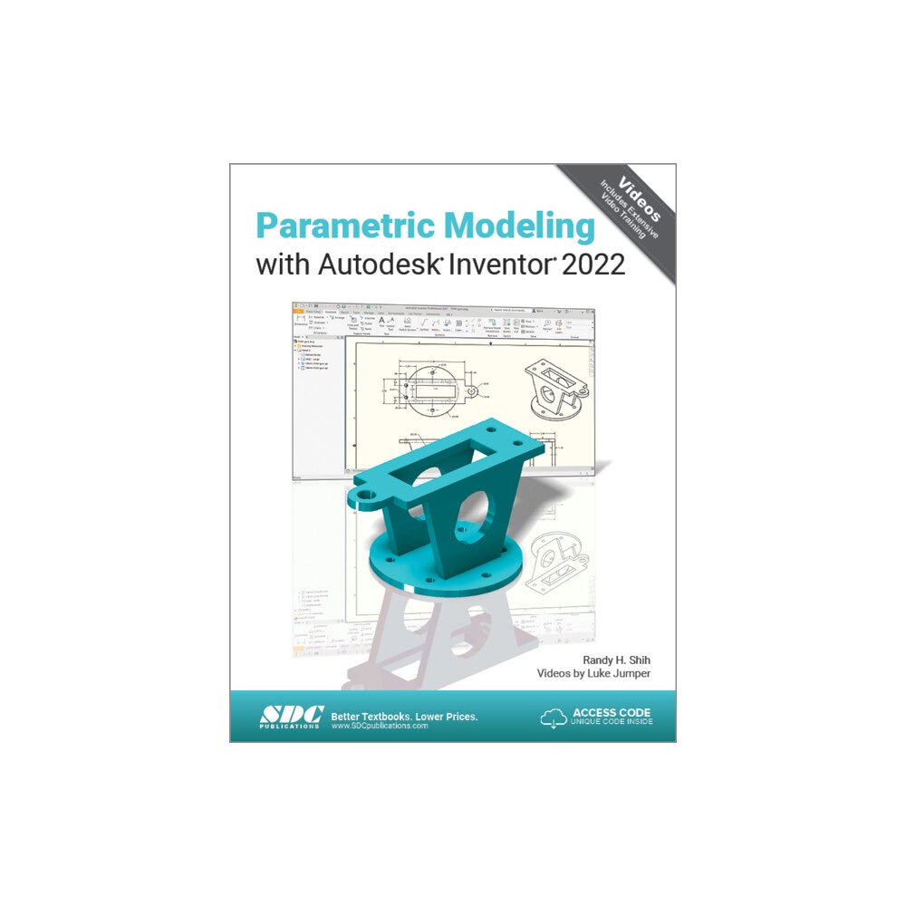 SDC Publications Parametric Modeling with Autodesk Inventor 2022 (häftad, eng)