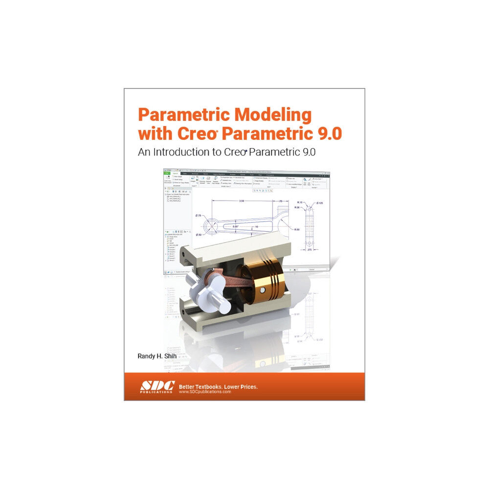 SDC Publications Parametric Modeling with Creo Parametric 9.0 (häftad, eng)