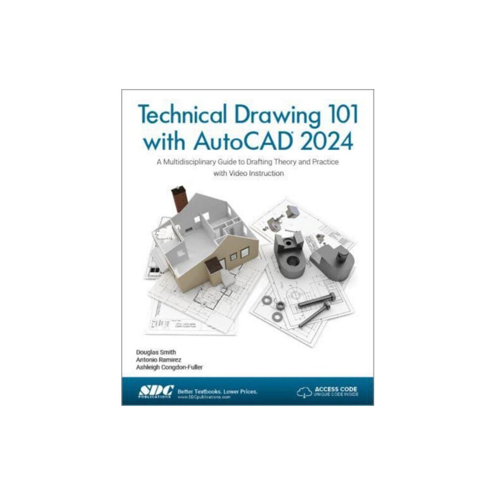 SDC Publications Technical Drawing 101 with AutoCAD 2024 (häftad, eng)