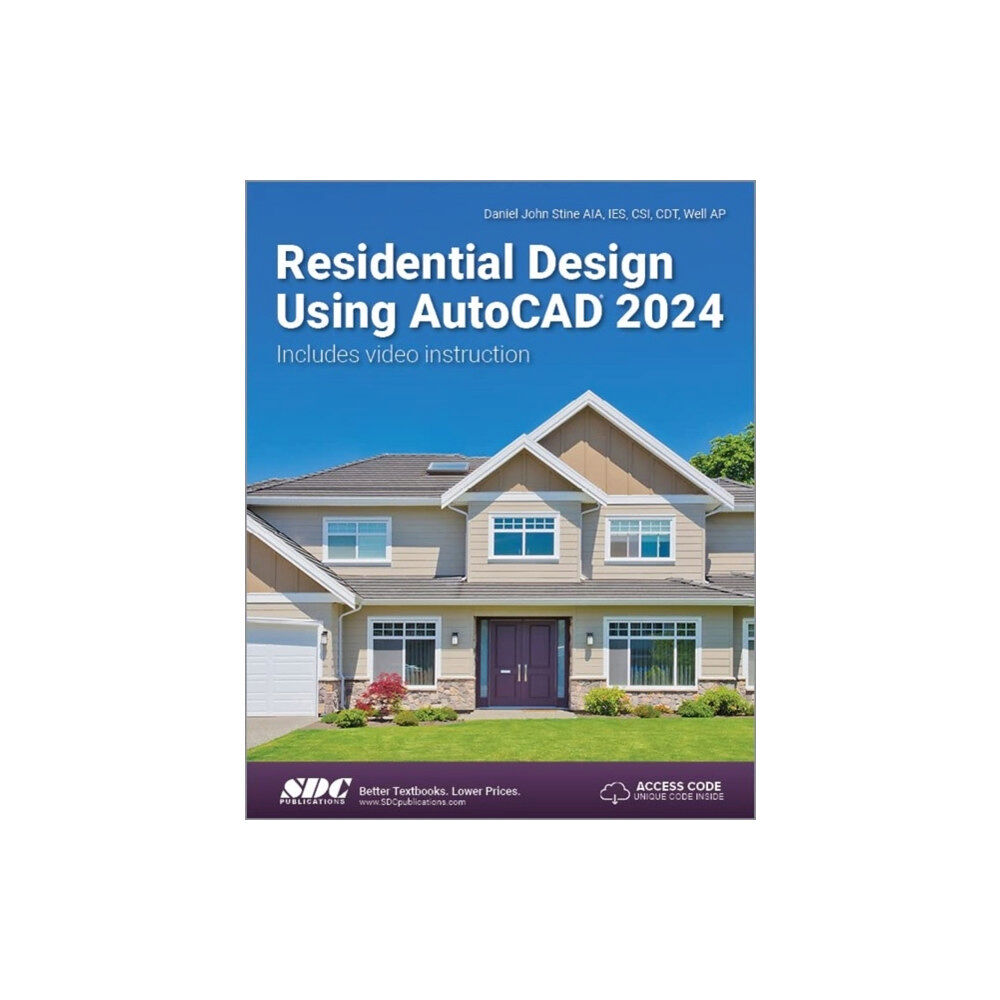 SDC Publications Residential Design Using AutoCAD 2024 (häftad, eng)