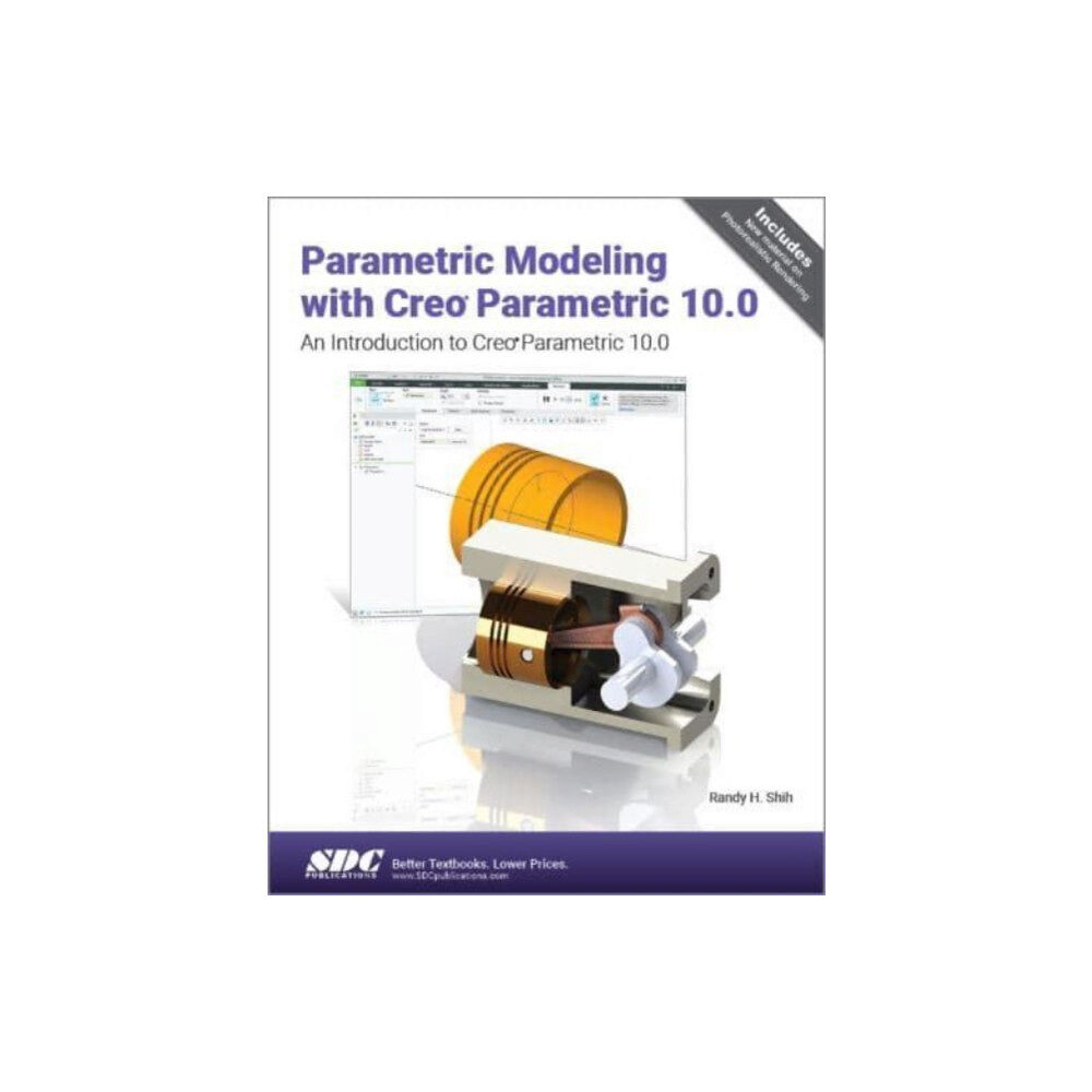 SDC Publications Parametric Modeling with Creo Parametric 10.0 (häftad, eng)