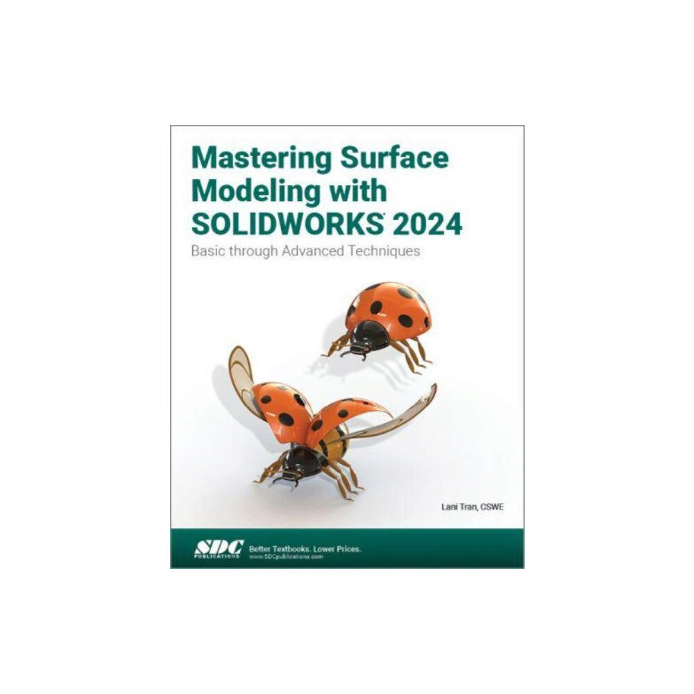 SDC Publications Mastering Surface Modeling with SOLIDWORKS 2024 (häftad, eng)