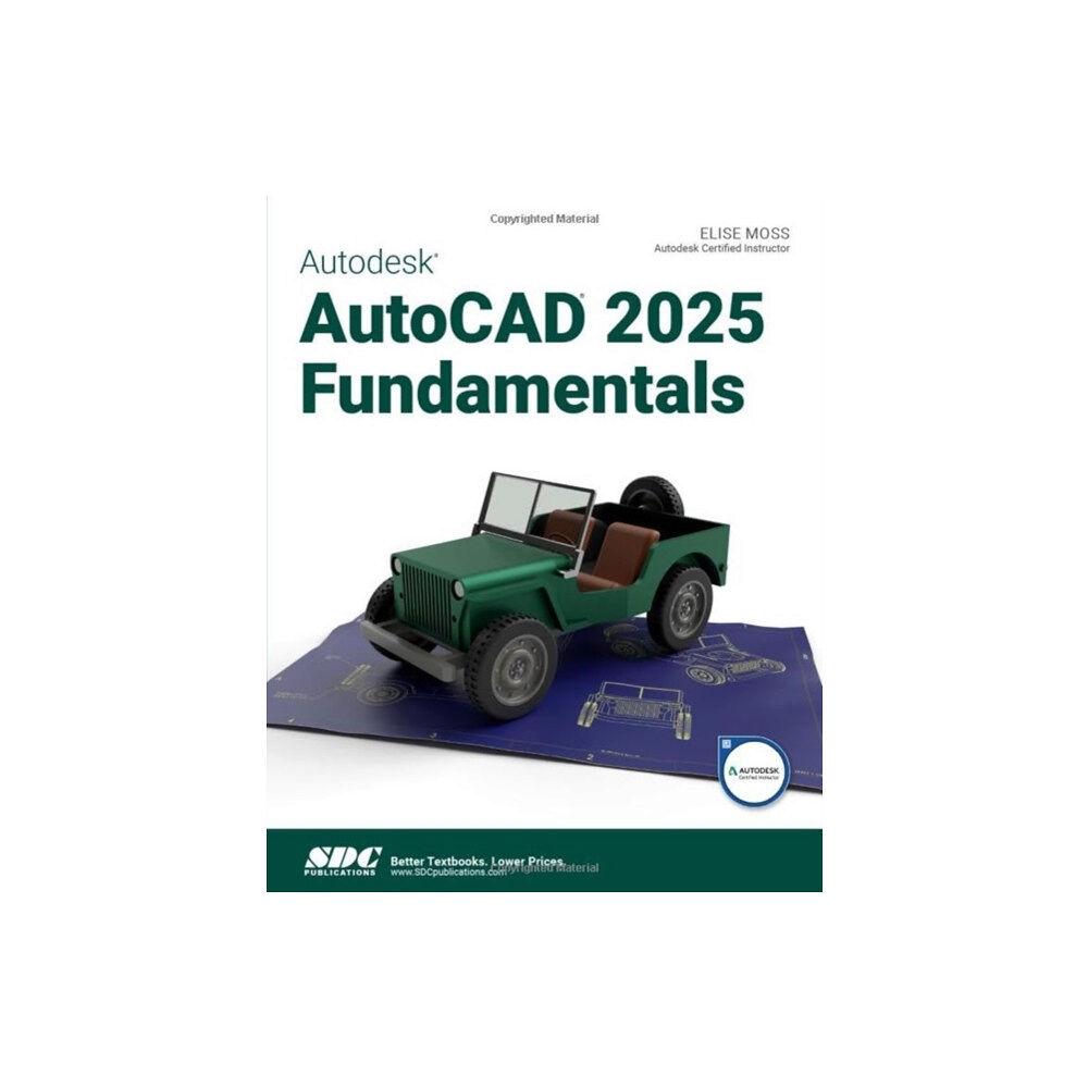 SDC Publications Autodesk AutoCAD 2025 Fundamentals (häftad, eng)