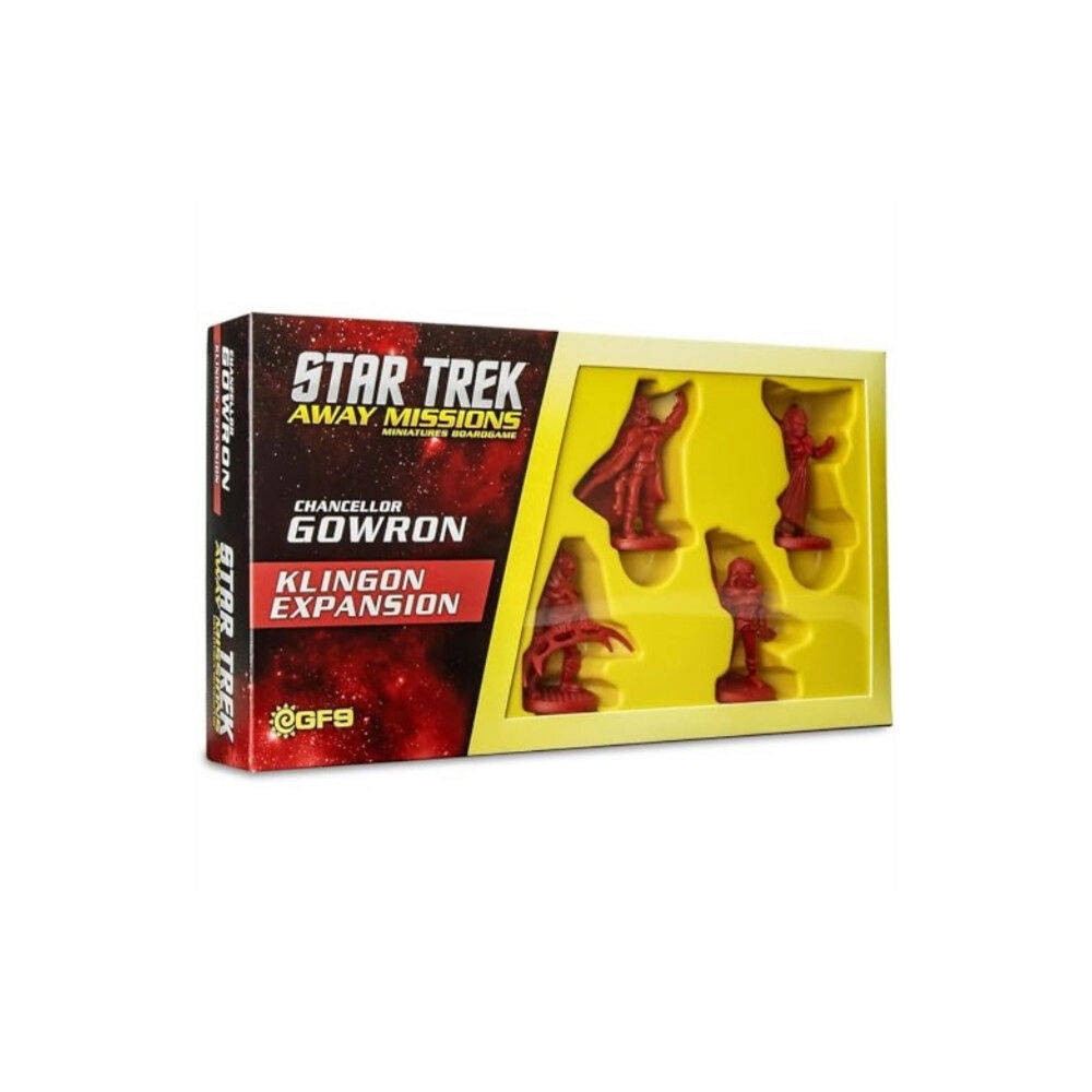 GF9 Star Trek Away Teams: Tng Klingon Away Team: Gowron +3