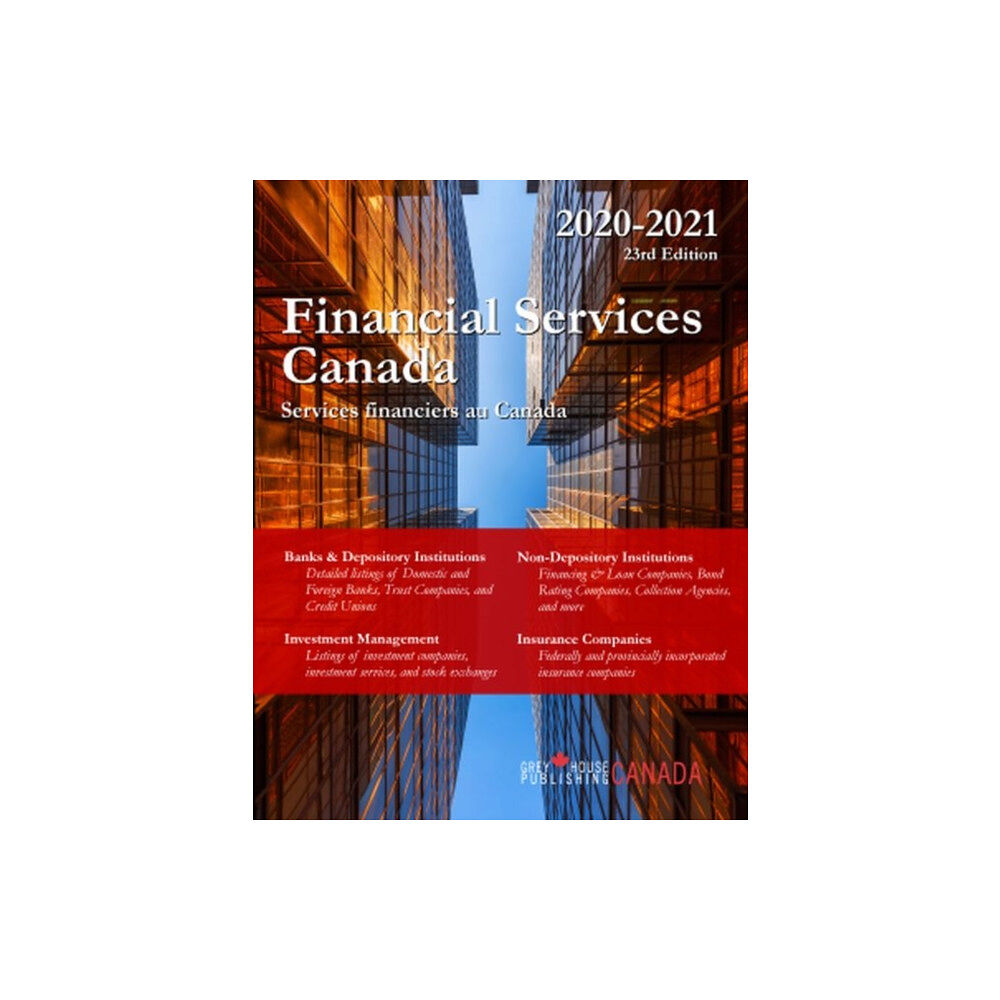 H.W. Wilson Publishing Co. Financial Services Canada, 2020/21 (häftad, eng)