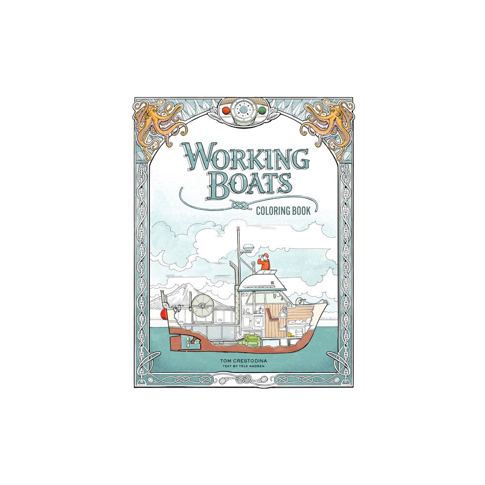 Sasquatch Books Working Boats Coloring Book (häftad, eng)