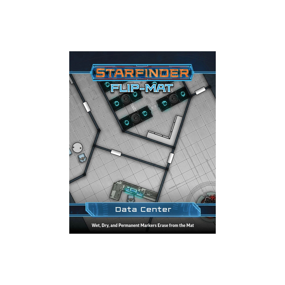 Paizo Publishing, LLC Starfinder Flip-Mat: Data Center (häftad, eng)