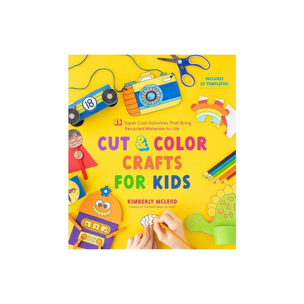 Page Street Publishing Co. Cut & Color Crafts for Kids (häftad, eng)