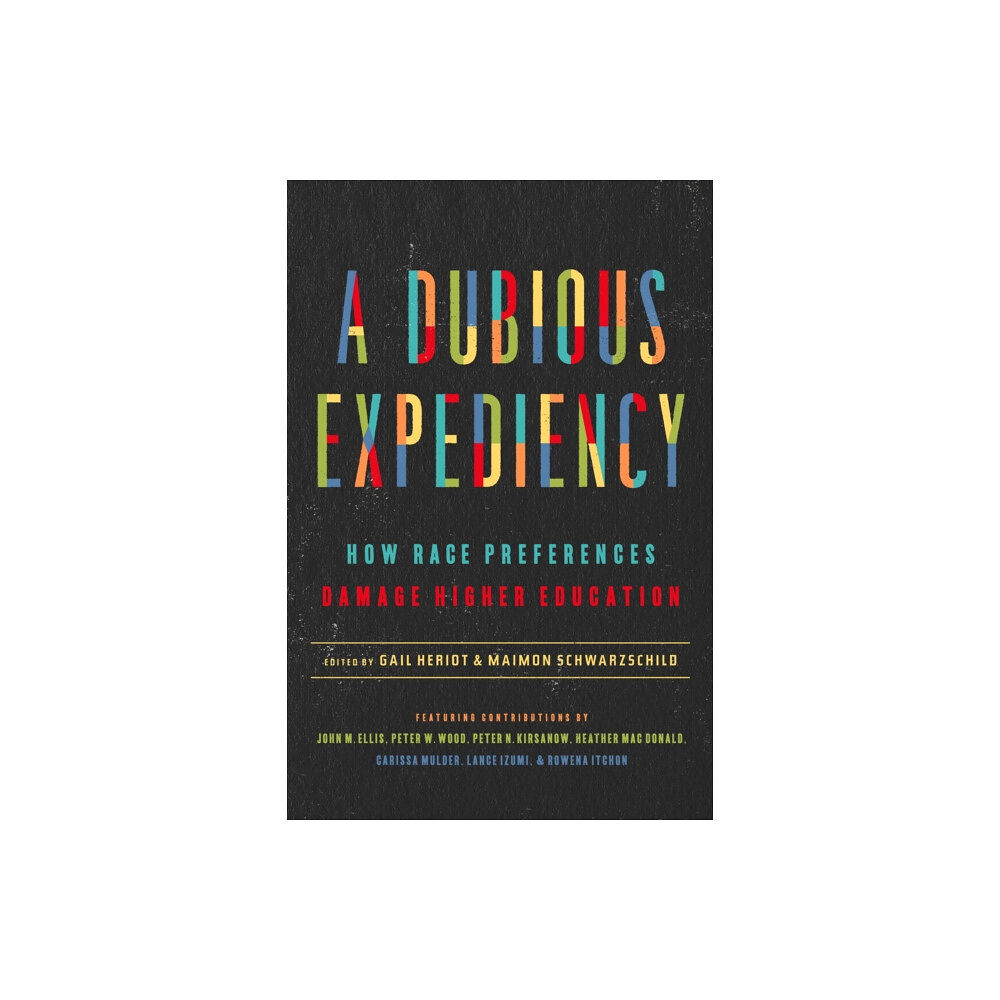 Encounter Books,USA A Dubious Expediency (inbunden, eng)