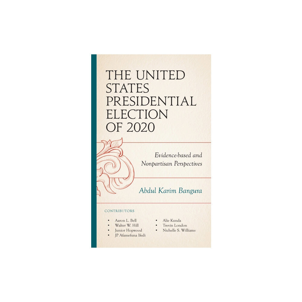 Lexington books The United States Presidential Election of 2020 (inbunden, eng)