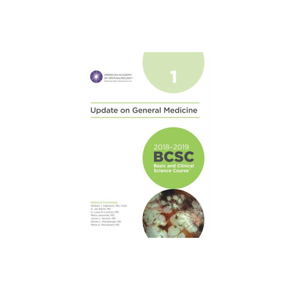 American Academy of Ophthalmology 2018-2019 Basic and Clinical Science Course (BCSC), Section 1: Update on General Medicine (häftad, eng)