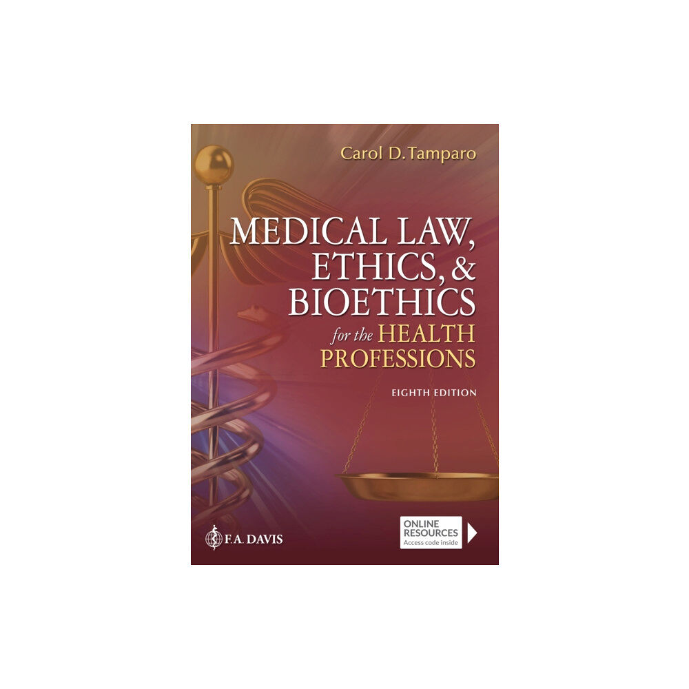 F.A. Davis Company Medical Law, Ethics, & Bioethics for the Health Professions (häftad, eng)