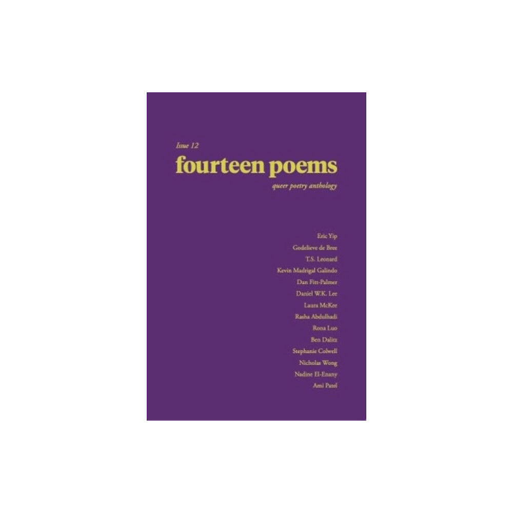 Fourteen Publishing fourteen poems Issue 12: a queer poetry anthology (häftad, eng)