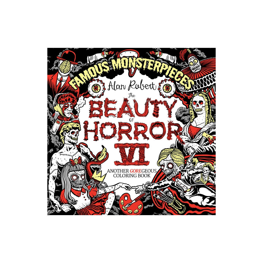 Idea & Design Works The Beauty of Horror 6: Famous Monsterpieces Coloring Book (häftad, eng)