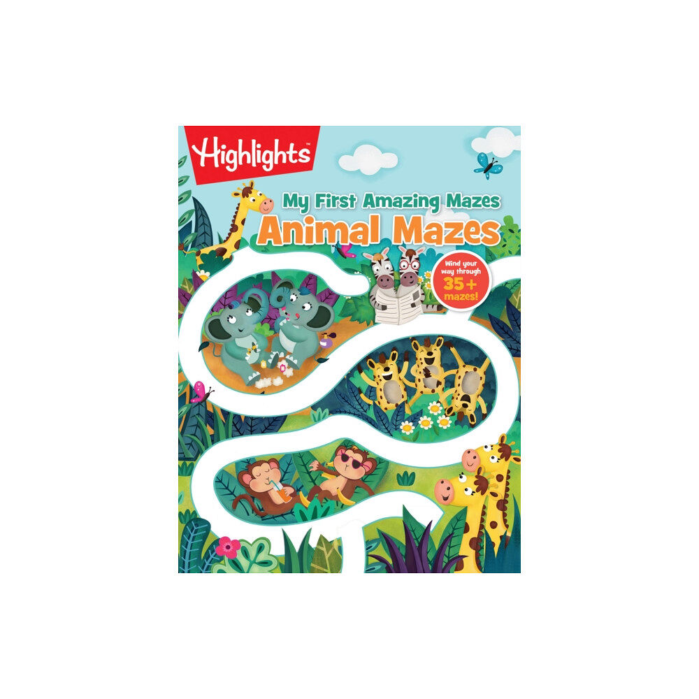 Highlights Press Animal Mazes (häftad, eng)