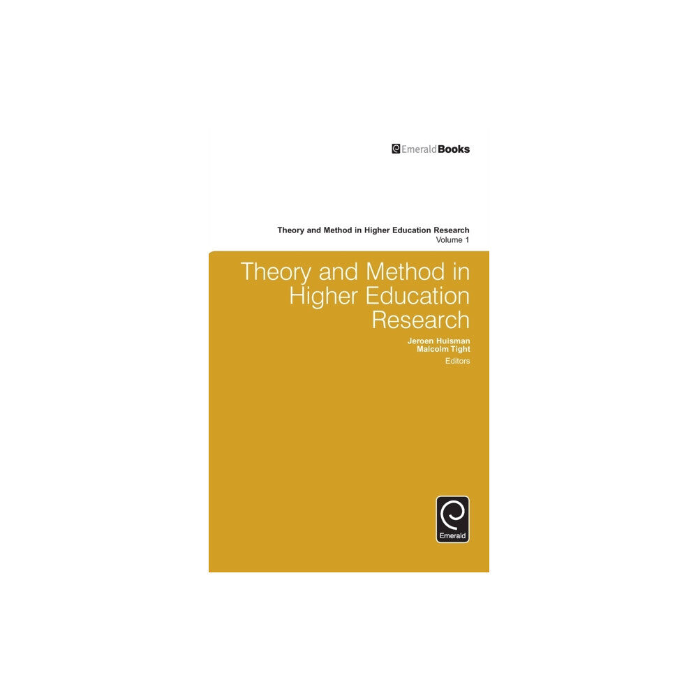 Emerald Publishing Limited Theory and Method in Higher Education Research (inbunden, eng)