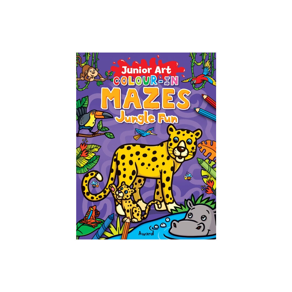 Award Publications Ltd Junior Art Colour in Mazes: Jungle Fun (häftad, eng)