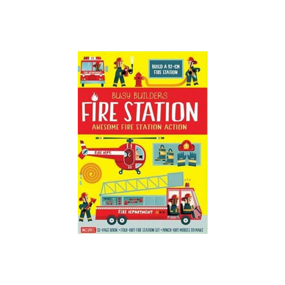 Templar Publishing Busy Builders Fire Station (inbunden, eng)