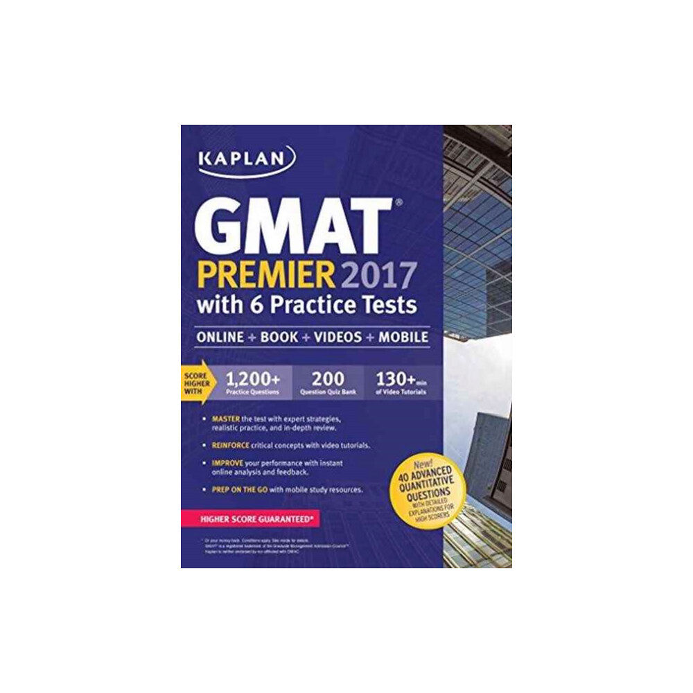 Kaplan Publishing Kaplan GMAT Premier 2016 with 6 Practice Tests (häftad, eng)