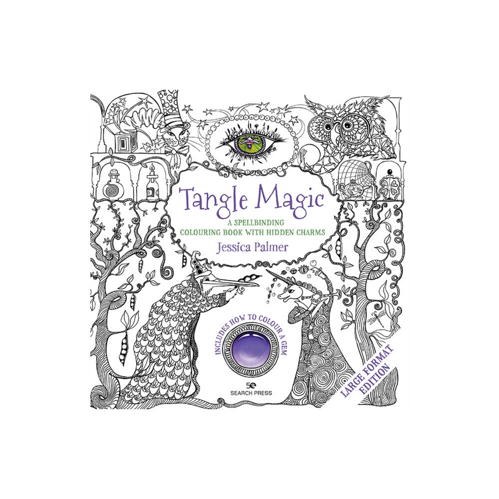 Search Press Ltd Tangle Magic (large format edition) (häftad, eng)