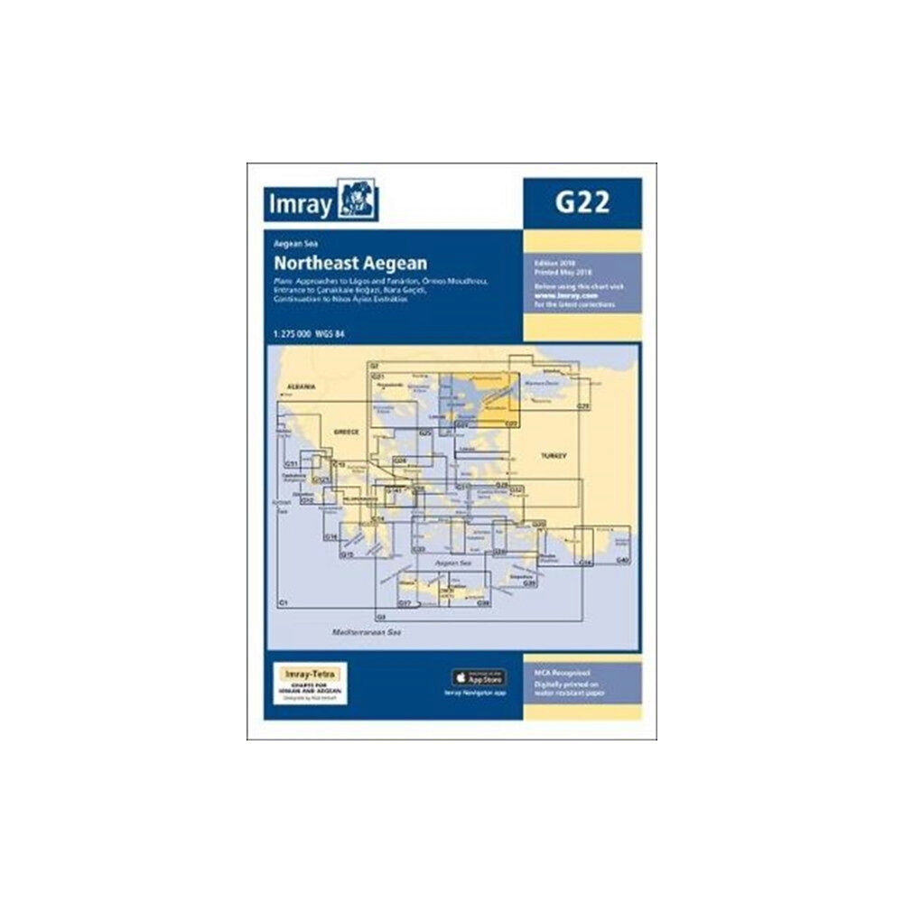 Imray, Laurie, Norie & Wilson Ltd Imray Chart G22