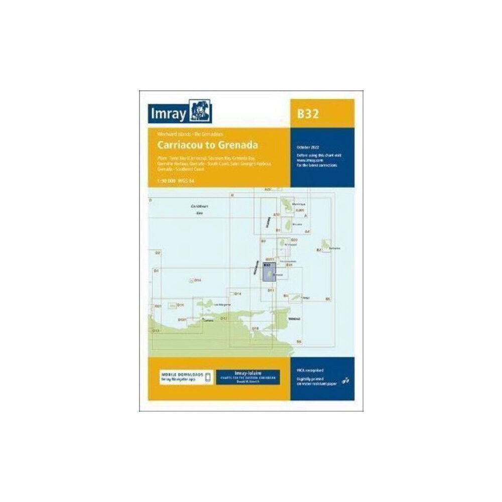 Imray, Laurie, Norie & Wilson Ltd Imray Chart B32 (häftad, eng)