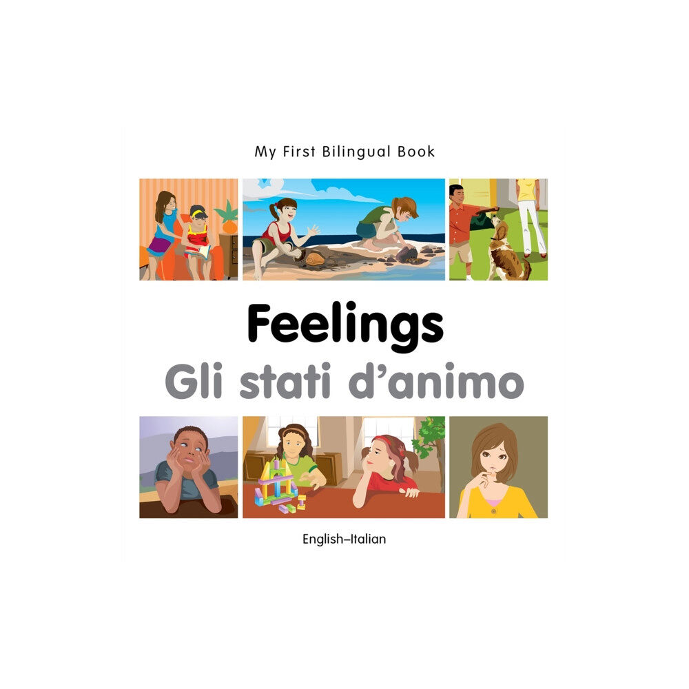 Milet Publishing Ltd My First Bilingual Book -  Feelings (English-Italian) (bok, board book, eng)