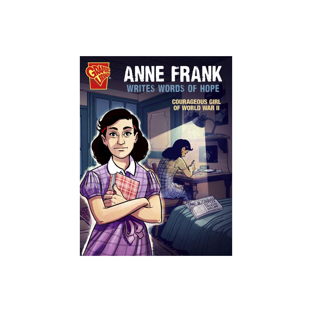 Capstone Global Library Ltd Anne Frank Writes Words of Hope (häftad, eng)