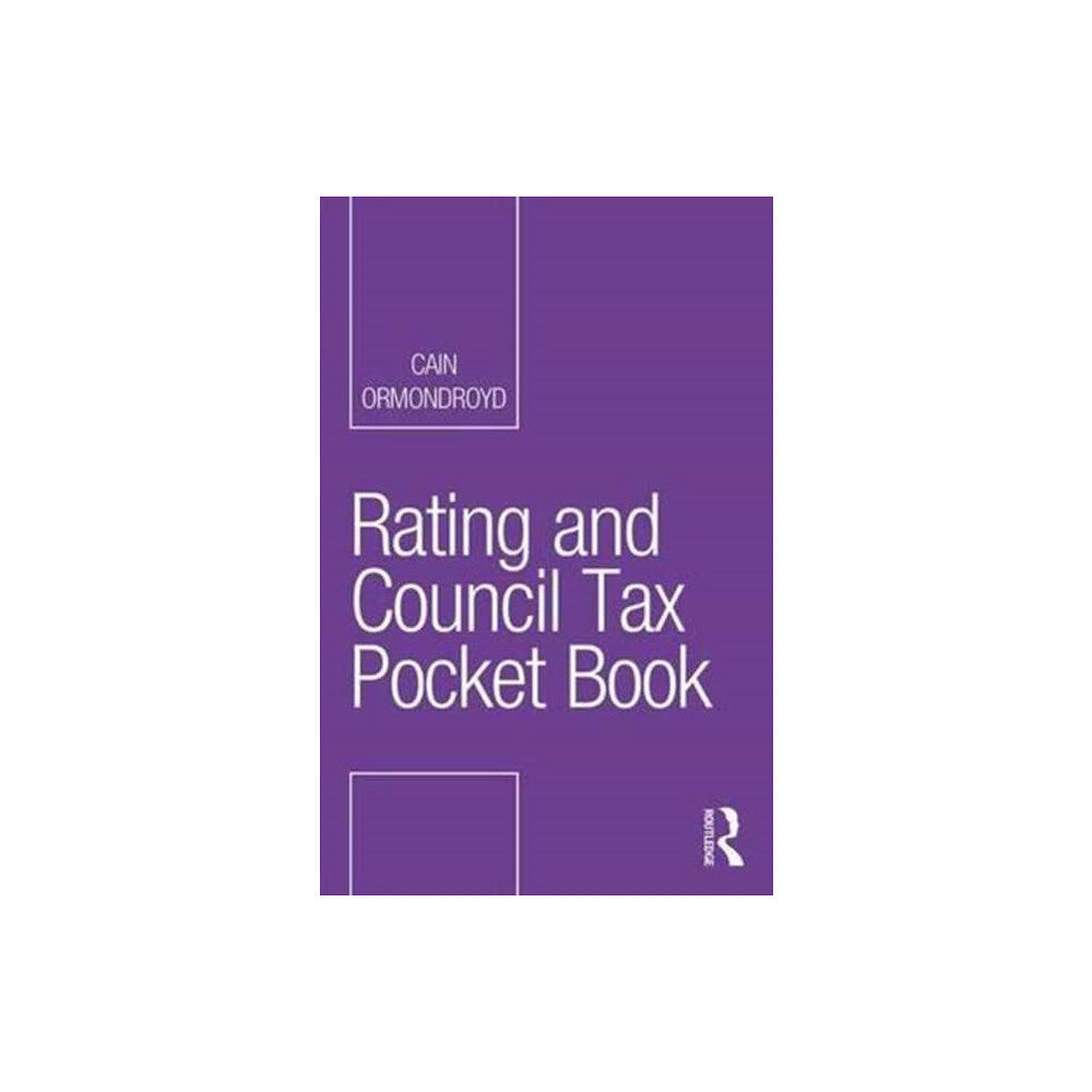 Taylor & francis ltd Rating and Council Tax Pocket Book (häftad, eng)