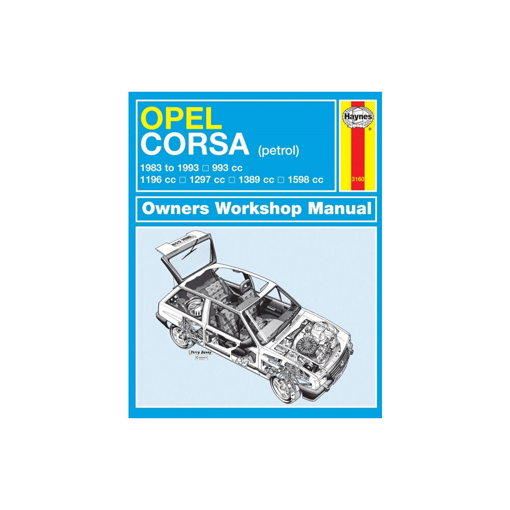 Haynes Publishing Group Opel Corsa Petrol (83 - Mar 93) Haynes Repair Manual (häftad, eng)