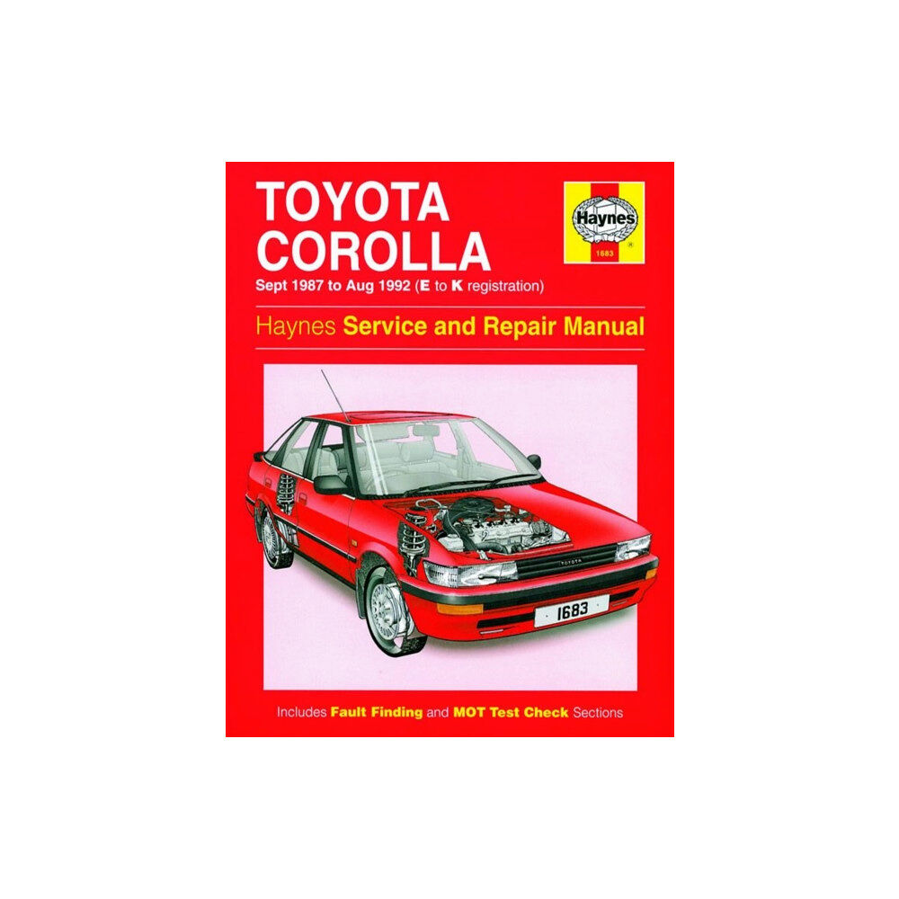 Haynes Publishing Group Toyota Corolla Service And Repair Manual (häftad, eng)