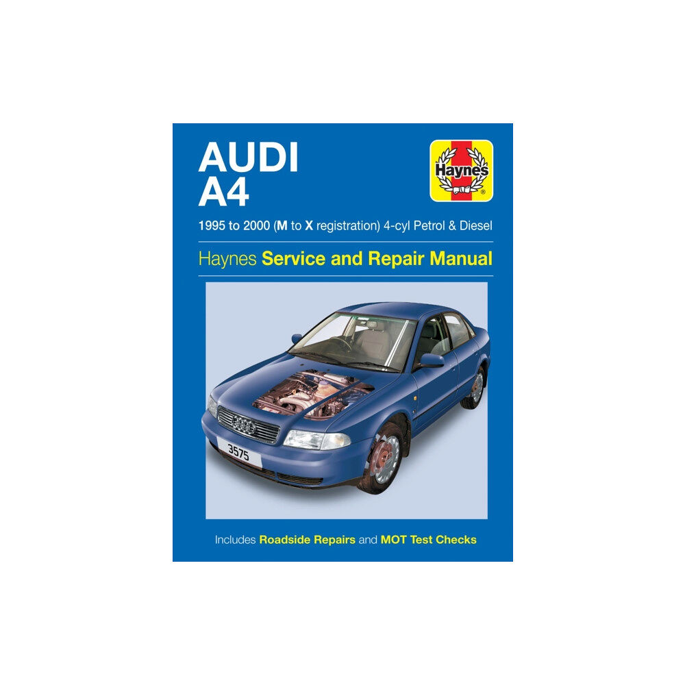 Haynes Publishing Group Audi A4 Petrol & Diesel (95 - 00) Haynes Repair Manual (häftad, eng)