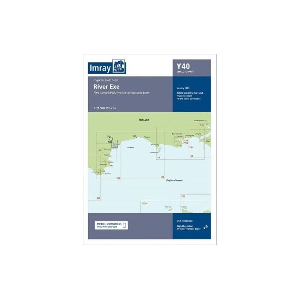 Imray, Laurie, Norie & Wilson Ltd Imray Chart Y40