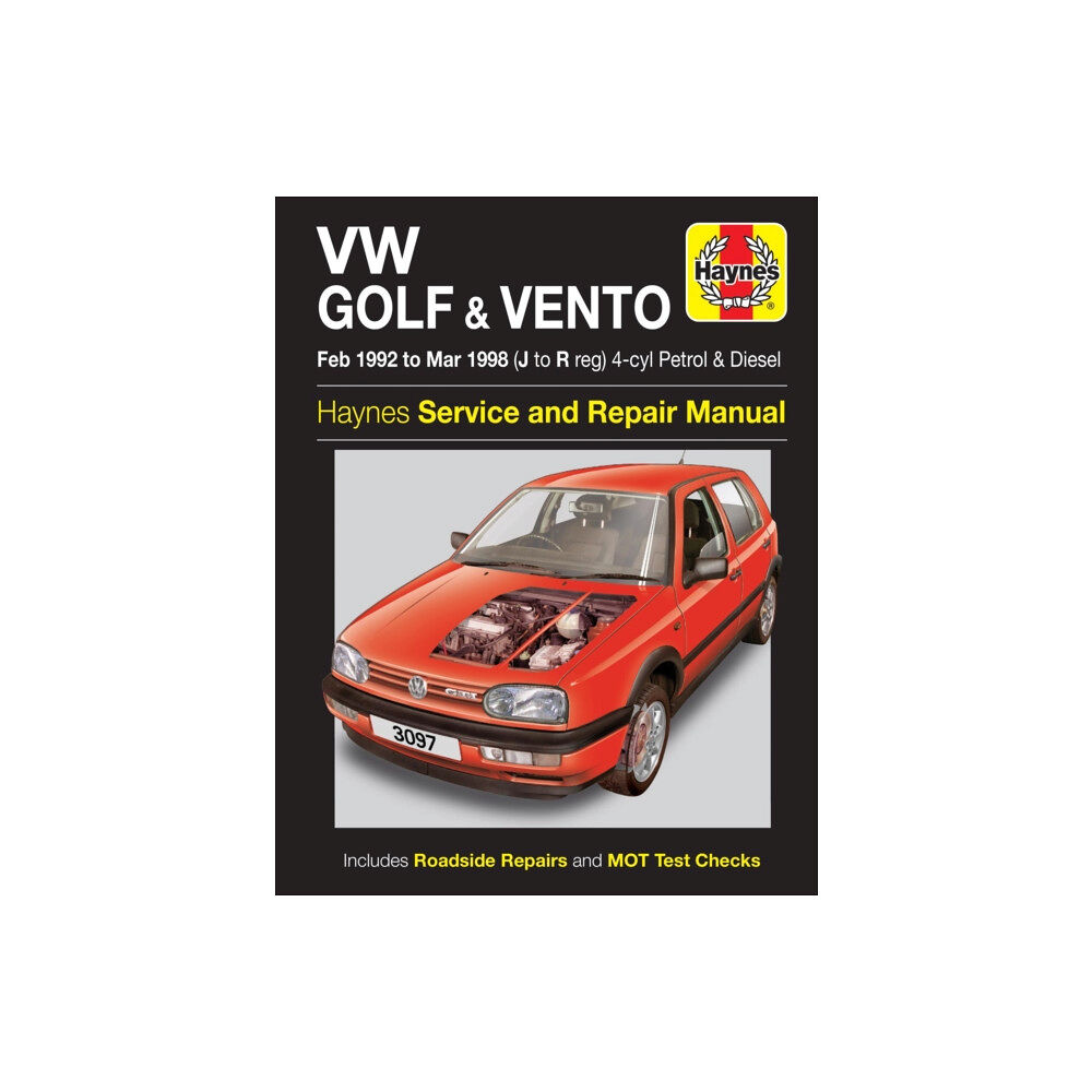 Haynes Publishing Group VW Golf & Vento Petrol & Diesel (Feb 92 - Mar 98) (häftad, eng)