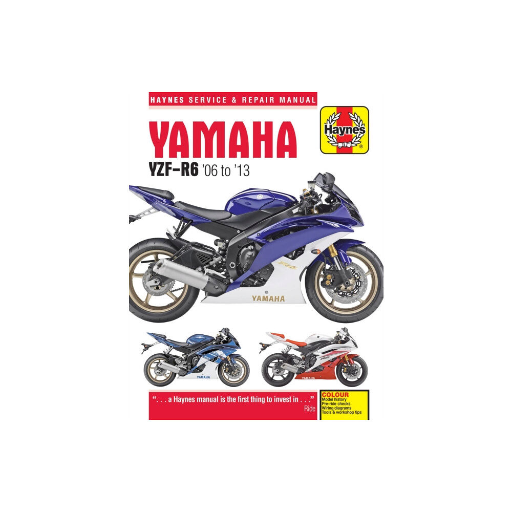 Haynes Publishing Group Yamaha YZF-R6 (06-13) (häftad, eng)