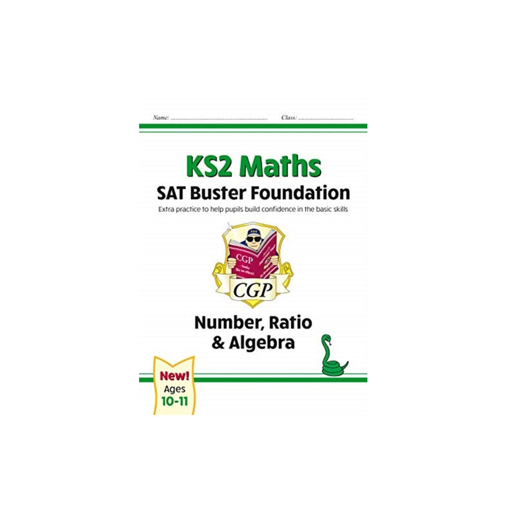 Coordination Group Publications Ltd (CGP) KS2 Maths SAT Buster Foundation: Number, Ratio & Algebra (for the 2025 tests) (häftad, eng)