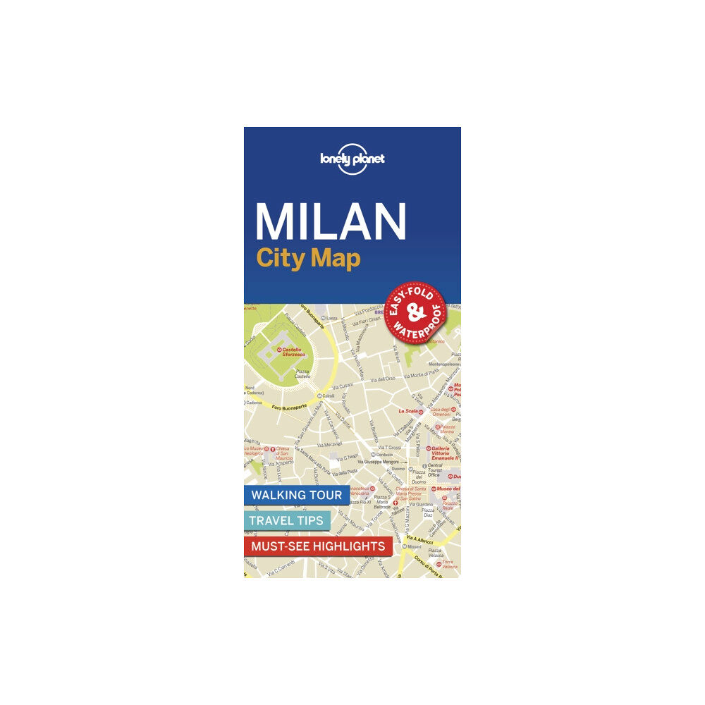 Lonely Planet Global Limited Lonely Planet Milan City Map