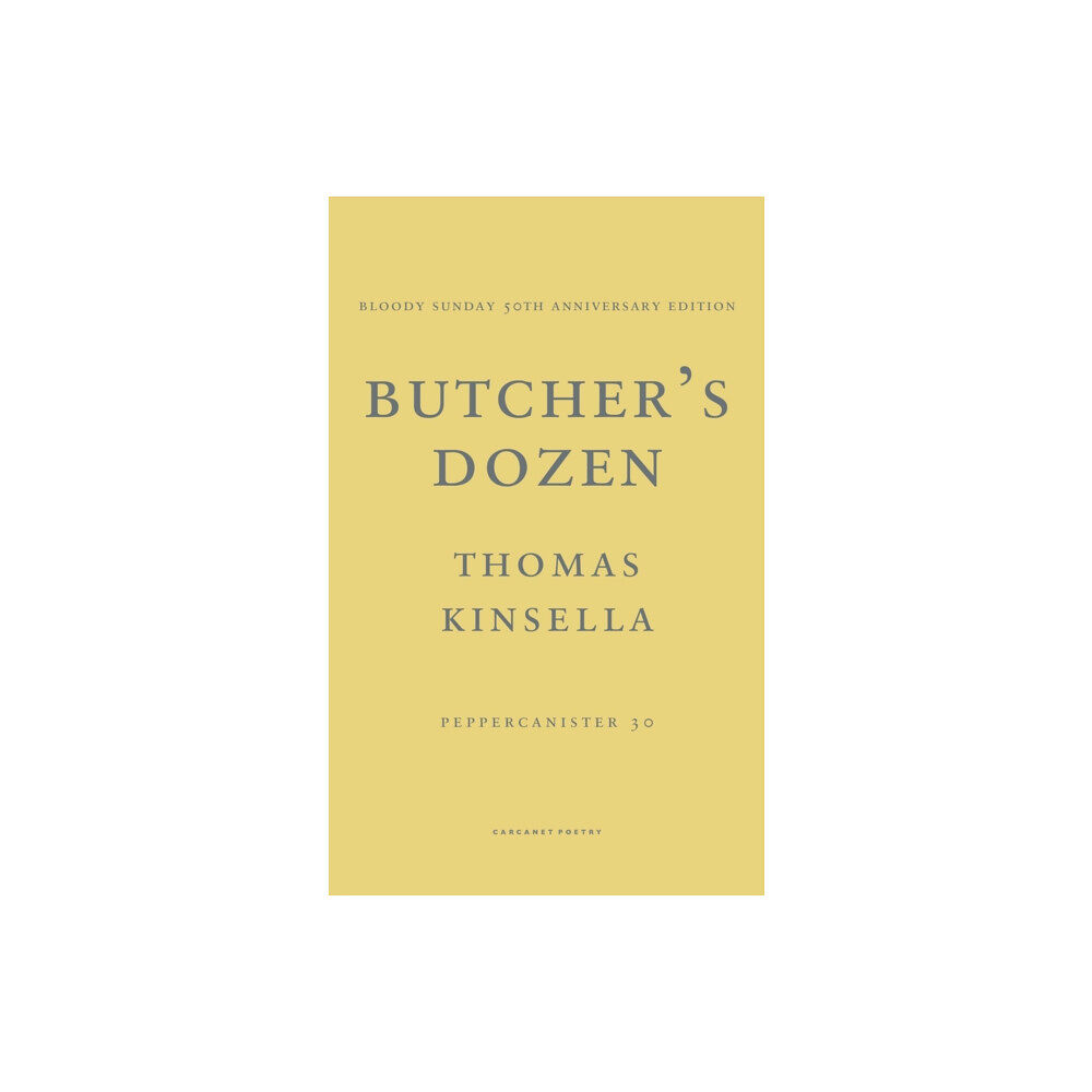 Carcanet Press Ltd Butcher's Dozen (häftad, eng)