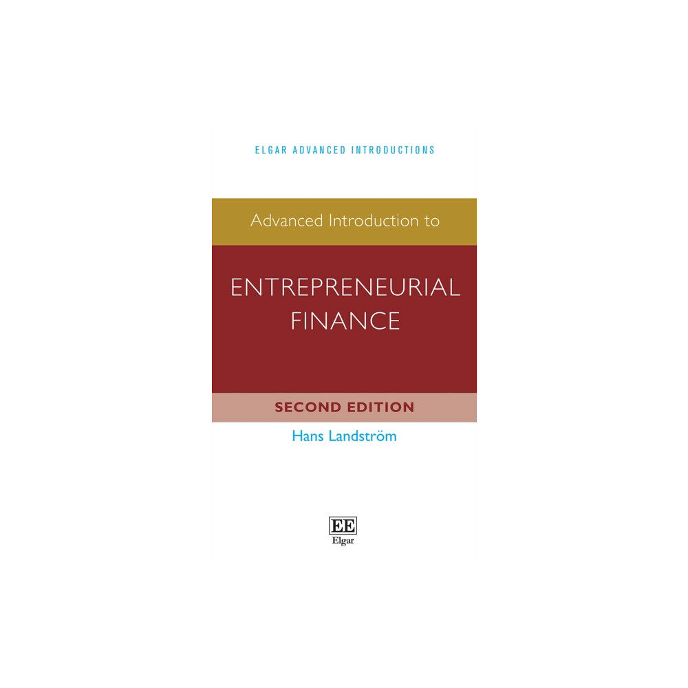 Edward Elgar Publishing Ltd Advanced Introduction to Entrepreneurial Finance (häftad, eng)