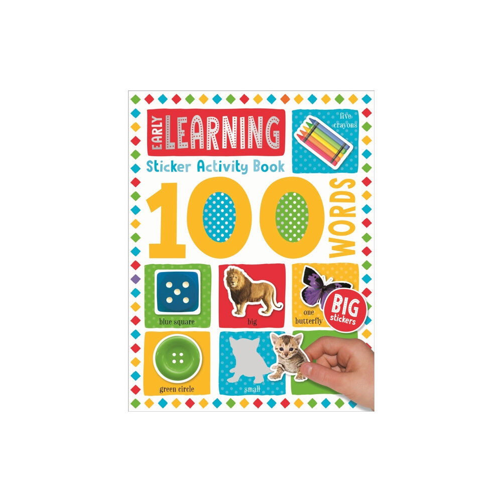 MAKE BELIEVE IDEAS 100 Early Learning Words Sticker Activity (häftad, eng)