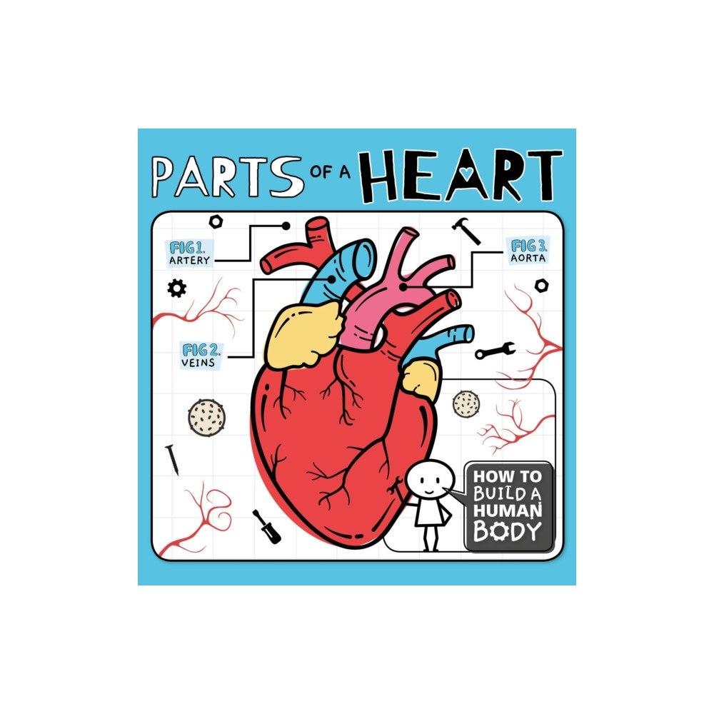 BookLife Publishing Parts of a Heart (inbunden, eng)