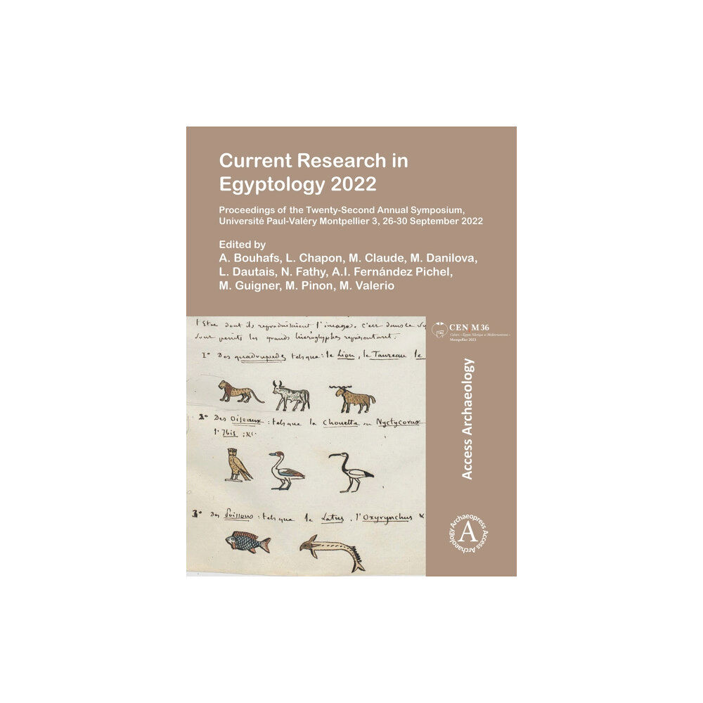 Archaeopress Current Research in Egyptology 2022 (häftad, eng)