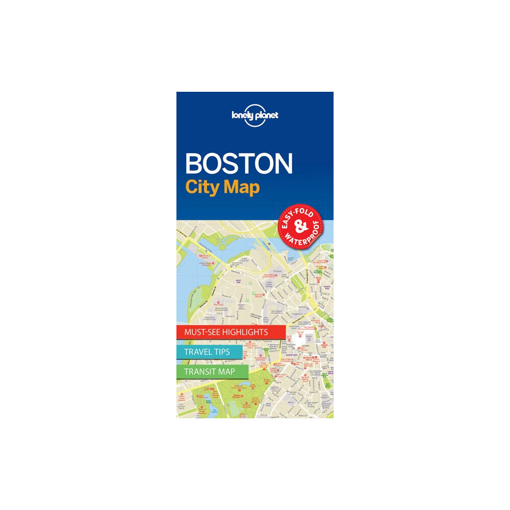 Lonely Planet Global Limited Lonely Planet Boston City Map