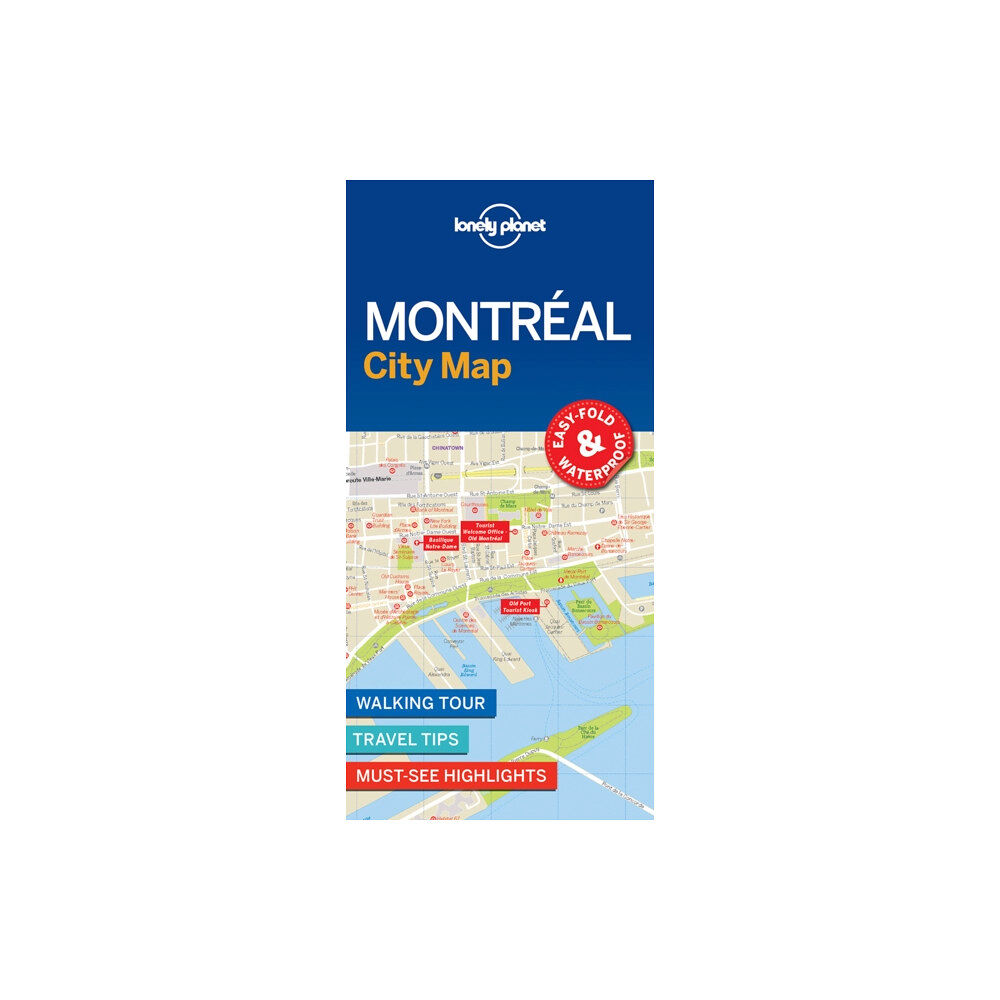 Lonely Planet Global Limited Lonely Planet Montreal City Map