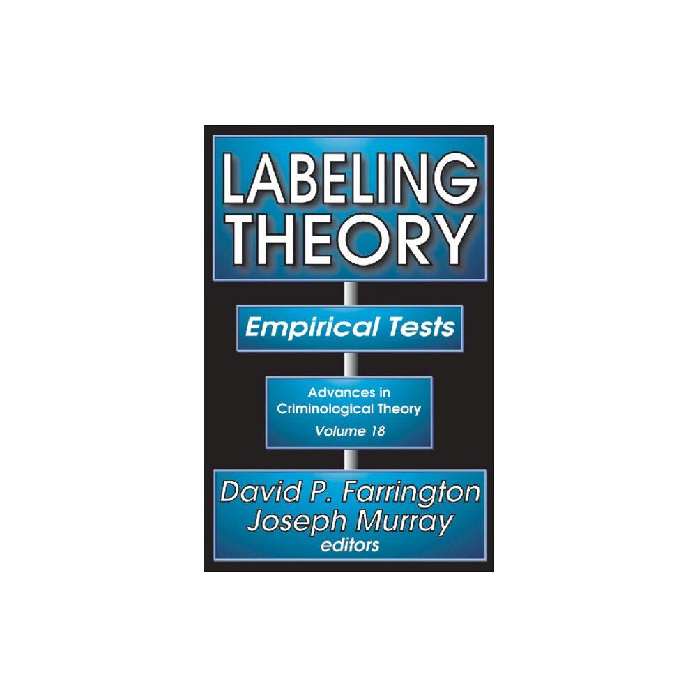 Taylor & francis inc Labeling Theory (inbunden, eng)