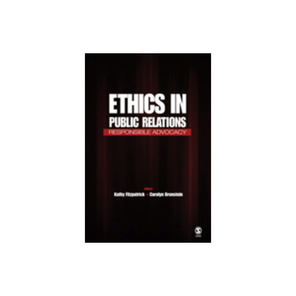 Sage publications inc Ethics in Public Relations (häftad, eng)