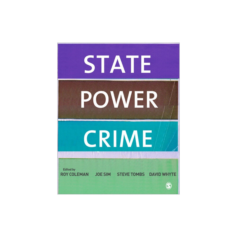 Sage publications inc State, Power, Crime (häftad, eng)