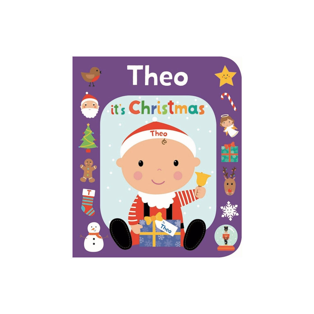 Gardners Personalisation It's Christmas Theo (bok, board book, eng)