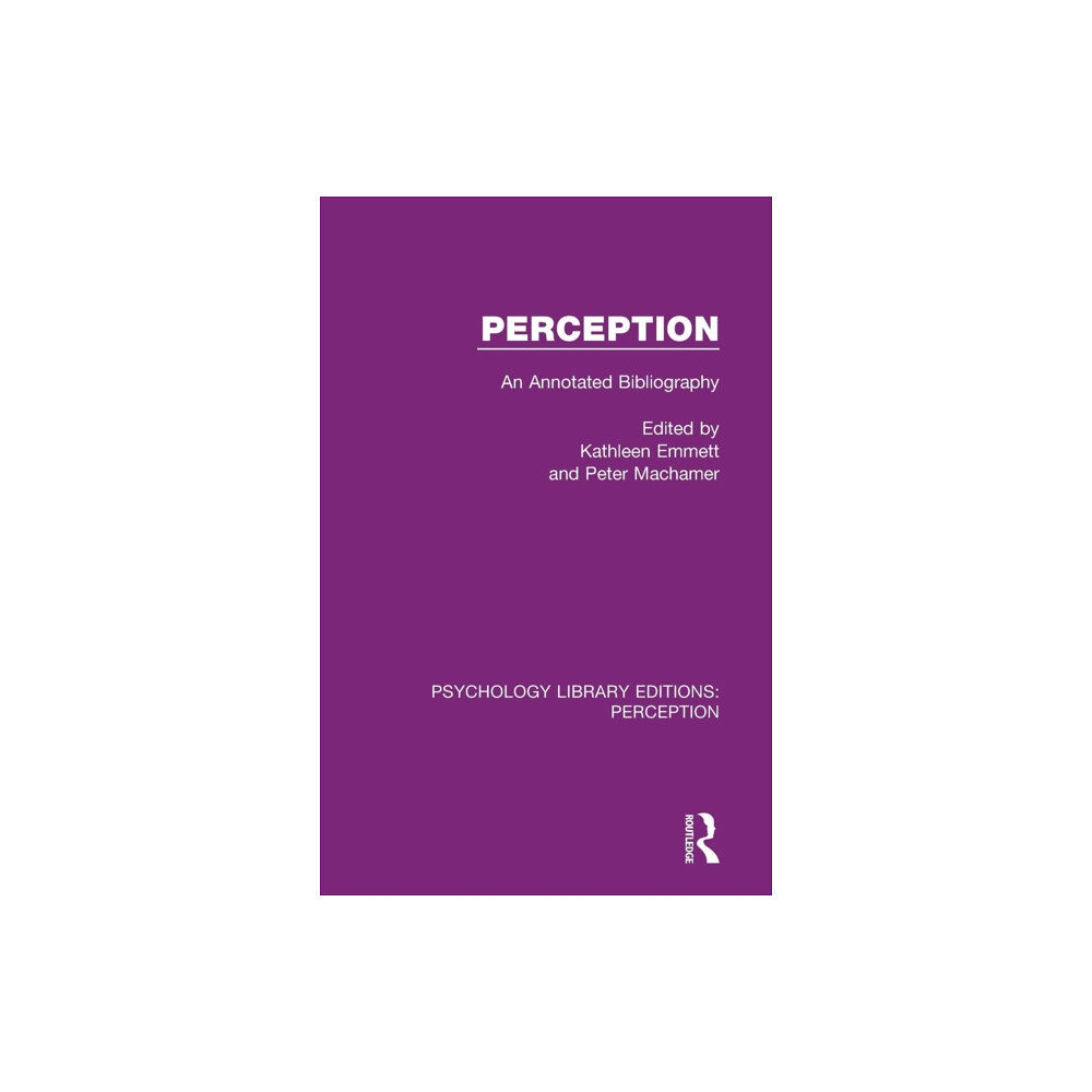 Taylor & francis ltd Perception (häftad, eng)